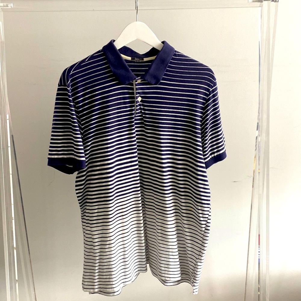 Vince fitted polo shirt